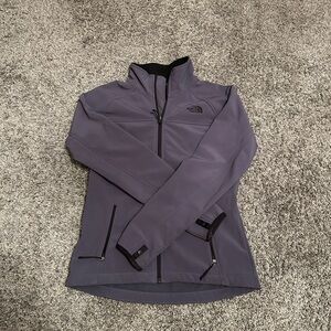 Grayish purple North Face Zip Up